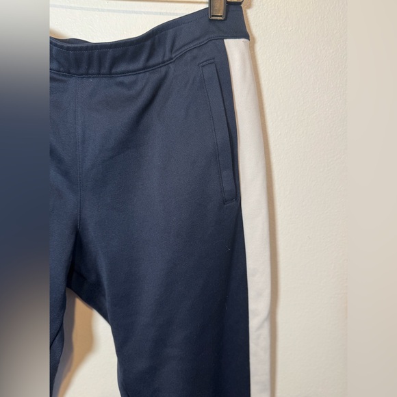 Tory Sport Track Pants Tori Blue Side Stripe Sz M Medium EUC - Picture 3 of 7